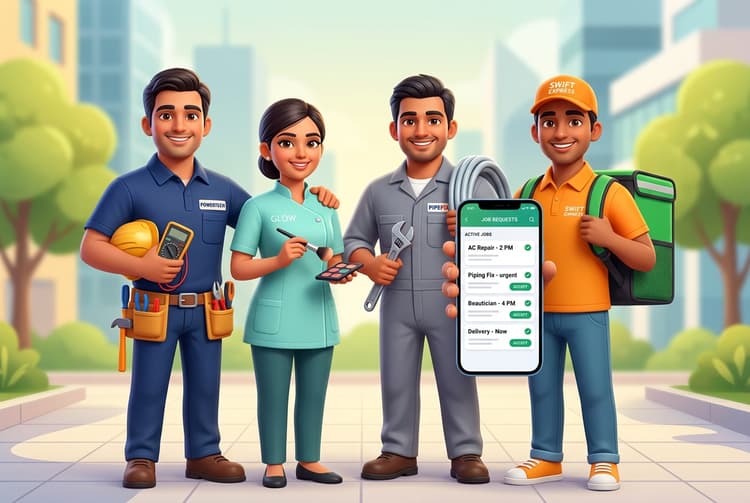 Smiling SevaA2Z Service Partners